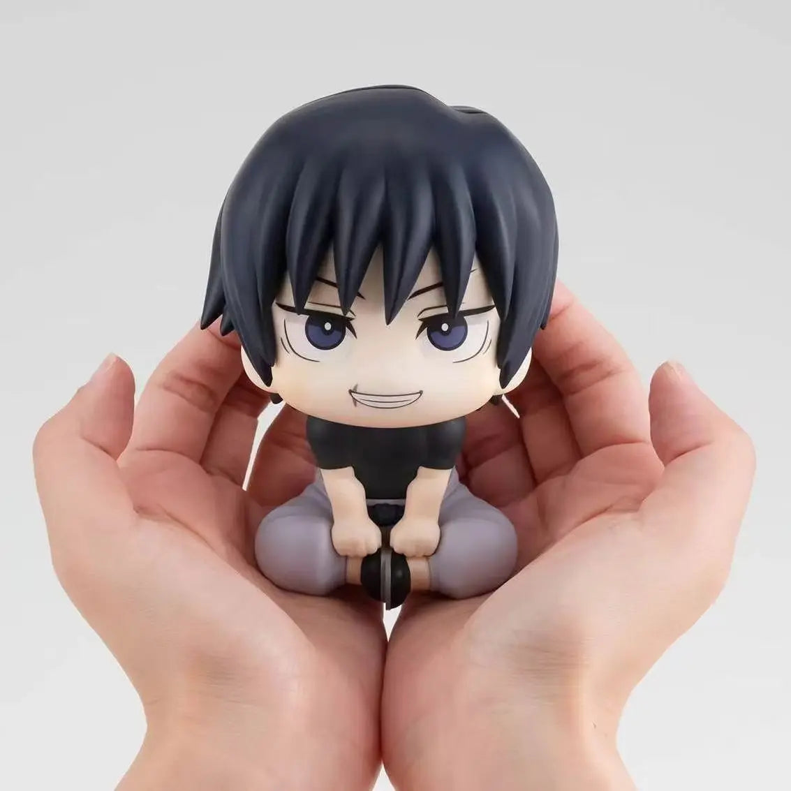 Bandai 12cm Jujutsu Kaisen Anime Action Figure – Gojo Satoru, Geto Suguru, Toji Fushiguro - Q Fushiguro Toji