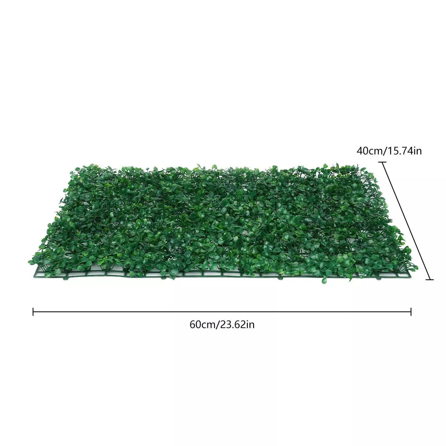 40x60cm Artificial Greenery Wall Panel – Fake Plant Foliage Hedge Grass Mat for Home, Garden Privacy & Event Decor - Product Photo 6