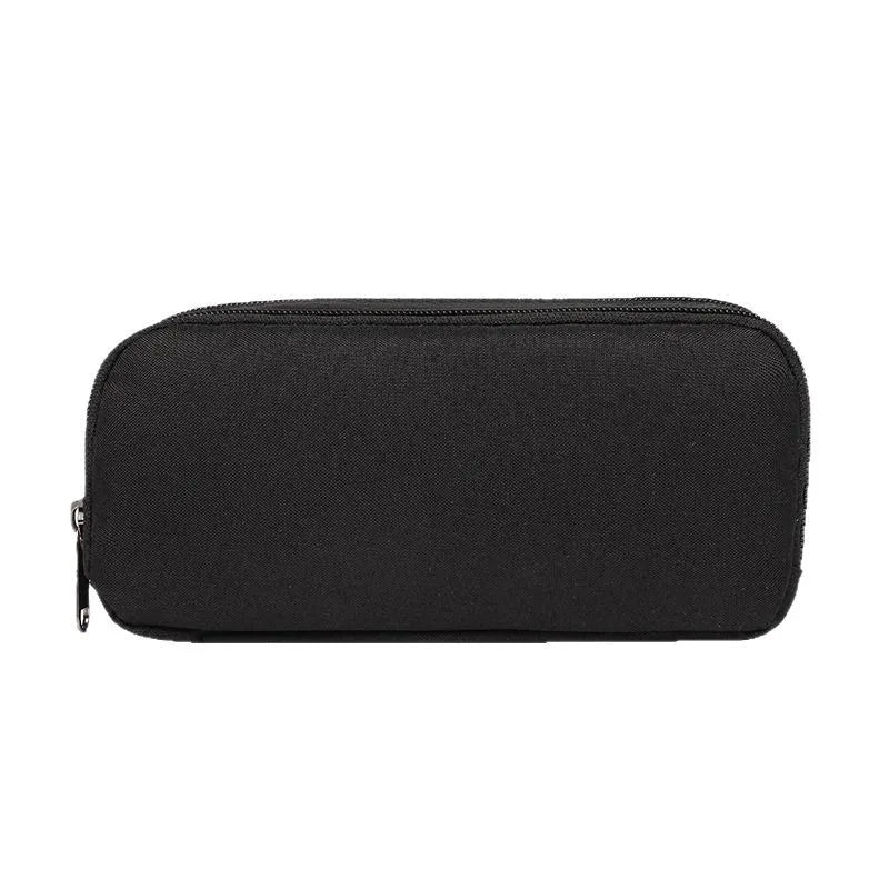 Double-Sided Large Capacity Pen Pouch - black