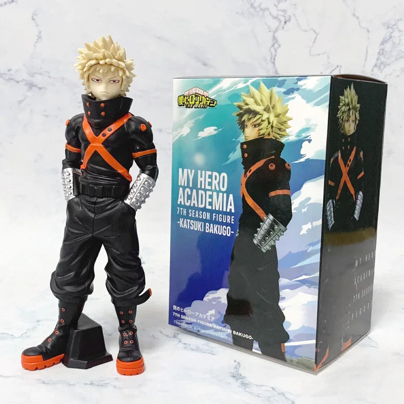 Genuine Bandai Banpresto 23cm My Hero Academia Season 7 Katsuki Bakugo Anime Action Figure – 1/12 Scale PVC Collectible Model Statue - With box 2