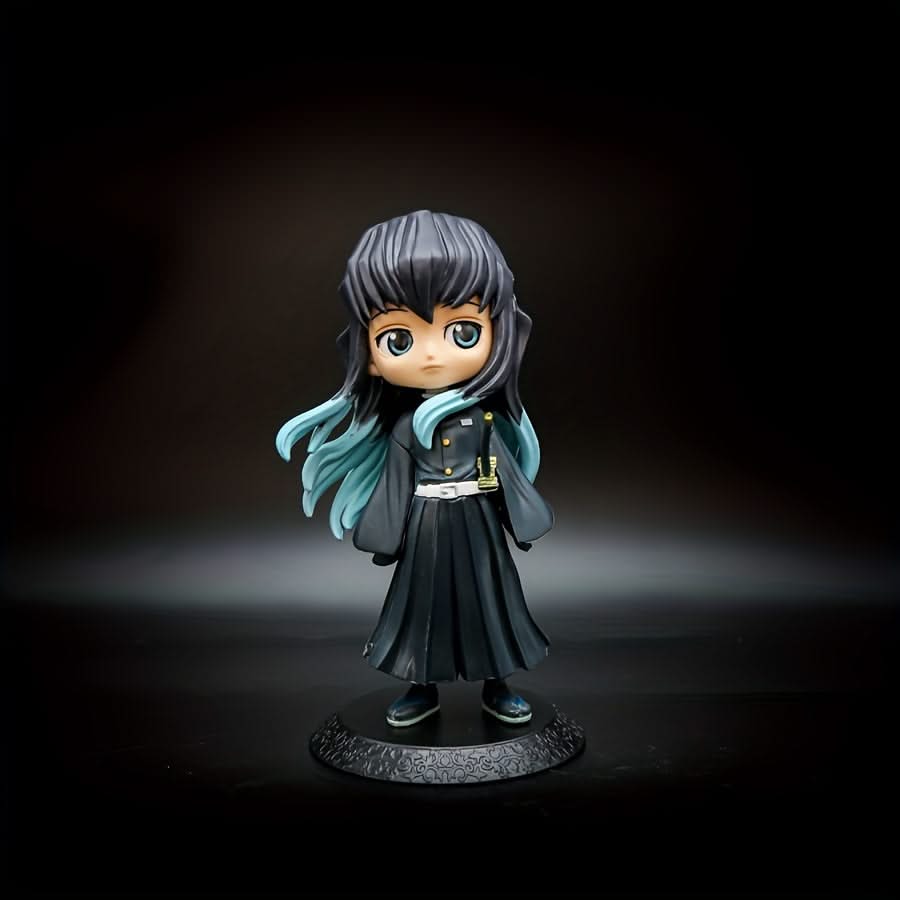 Demon Slayer Chibi Action Figure Set | Premium Desktop Collectible Miniatures