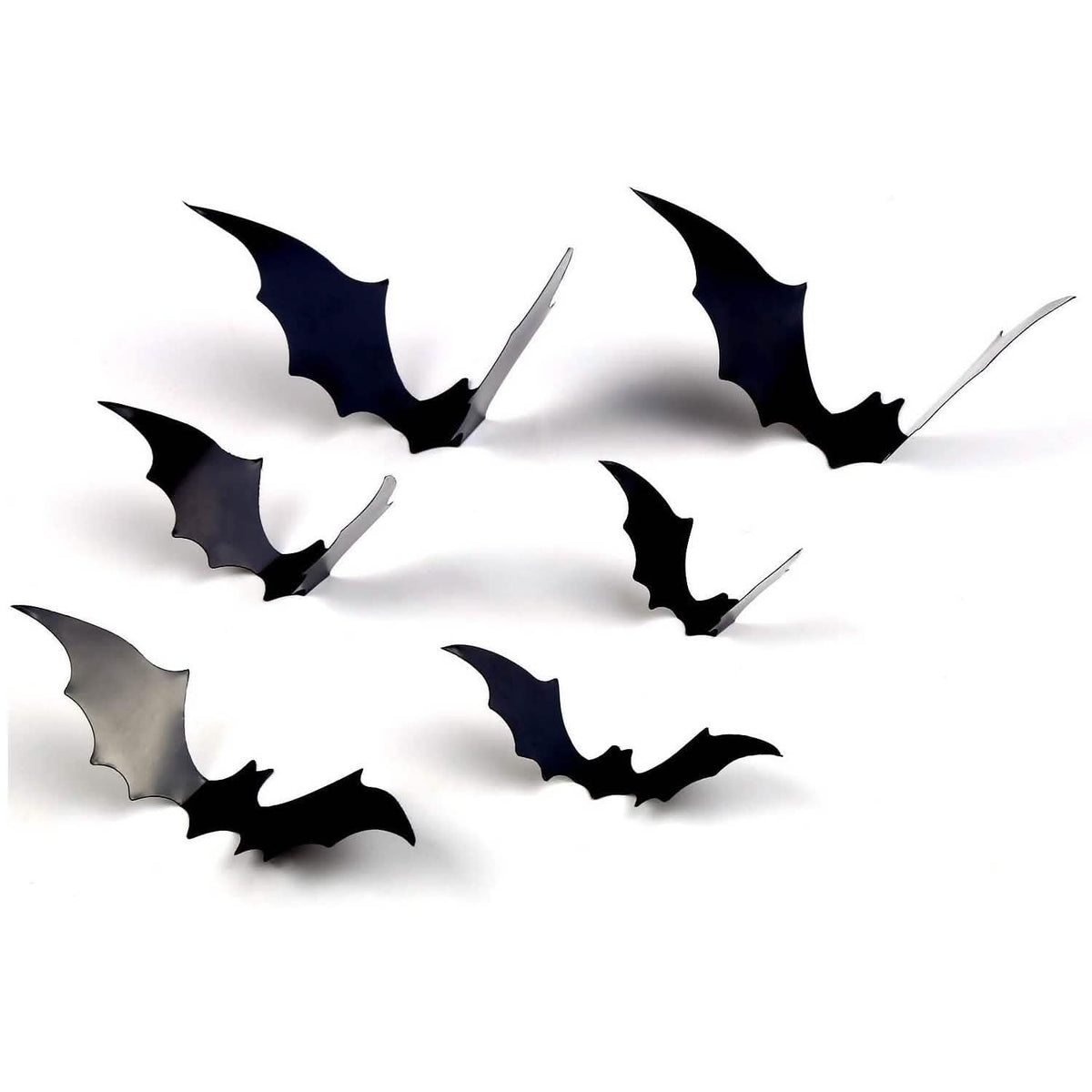 3D Bat Halloween Decoration Stickers – 120 Pieces