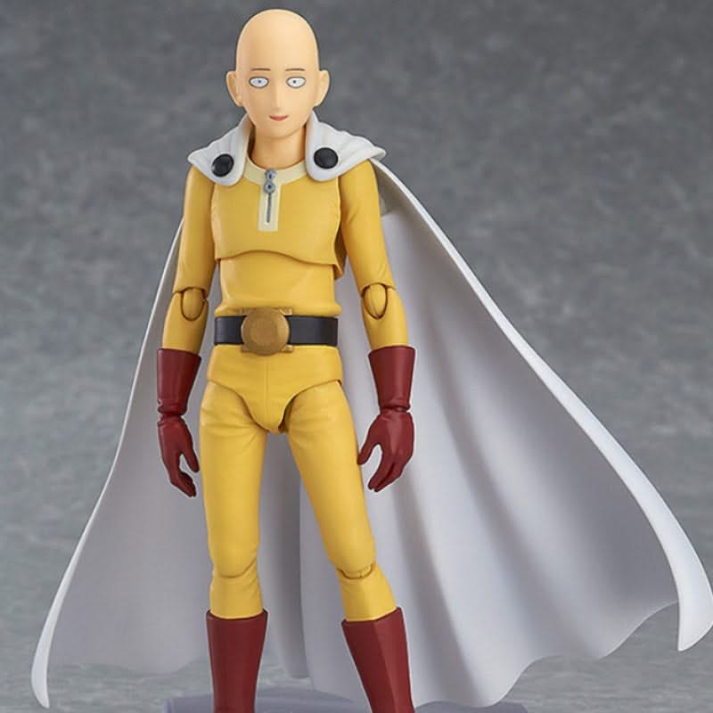 One Punch Man Saitama Articulated Action Figure | Premium Posable Hero Model