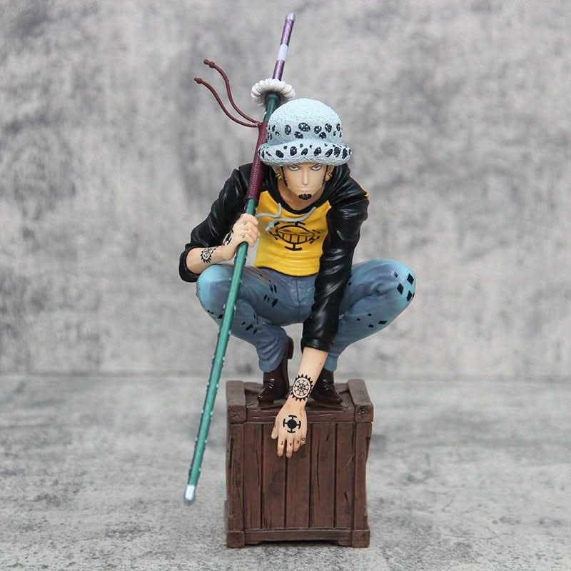 Trafalgar Law PVC Statue - One Piece Crouching Pose Collectible
