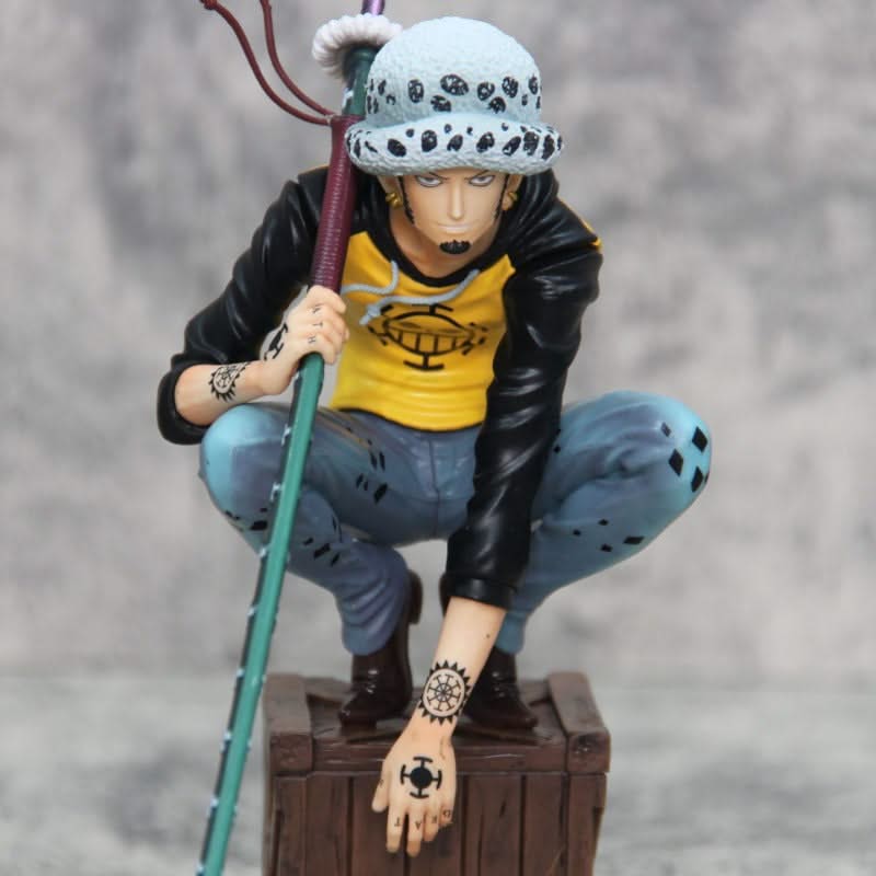 Trafalgar Law PVC Statue - One Piece Crouching Pose Collectible