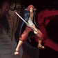 Bandai One Piece Shanks Red-Haired Anime Figure - PVC Desk Decor Gift