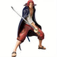 Bandai One Piece Shanks Red-Haired Anime Figure - PVC Desk Decor Gift