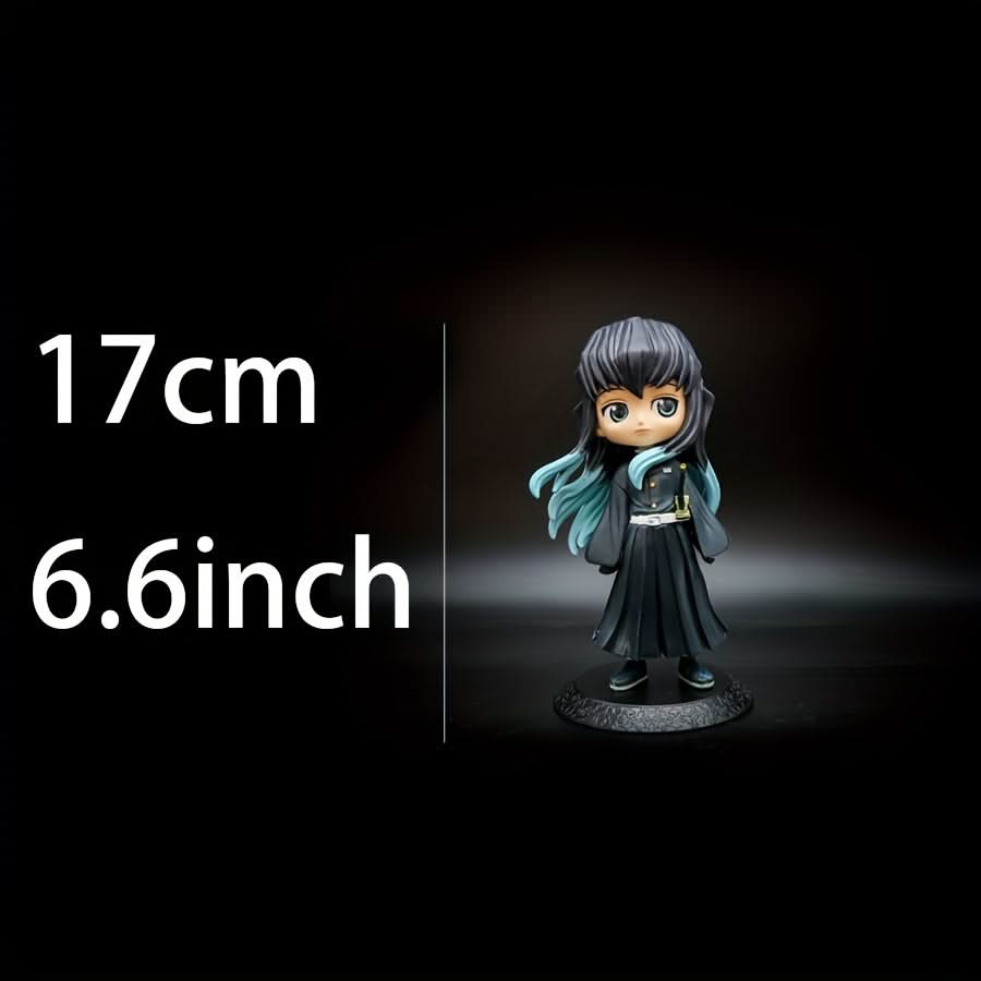Demon Slayer Chibi Action Figure Set | Premium Desktop Collectible Miniatures