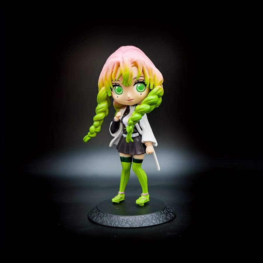 Demon Slayer Chibi Action Figure Set | Premium Desktop Collectible Miniatures