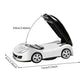Car Model Phone Stand – Foldable 360° Rotation Dashboard Holder for Mobile