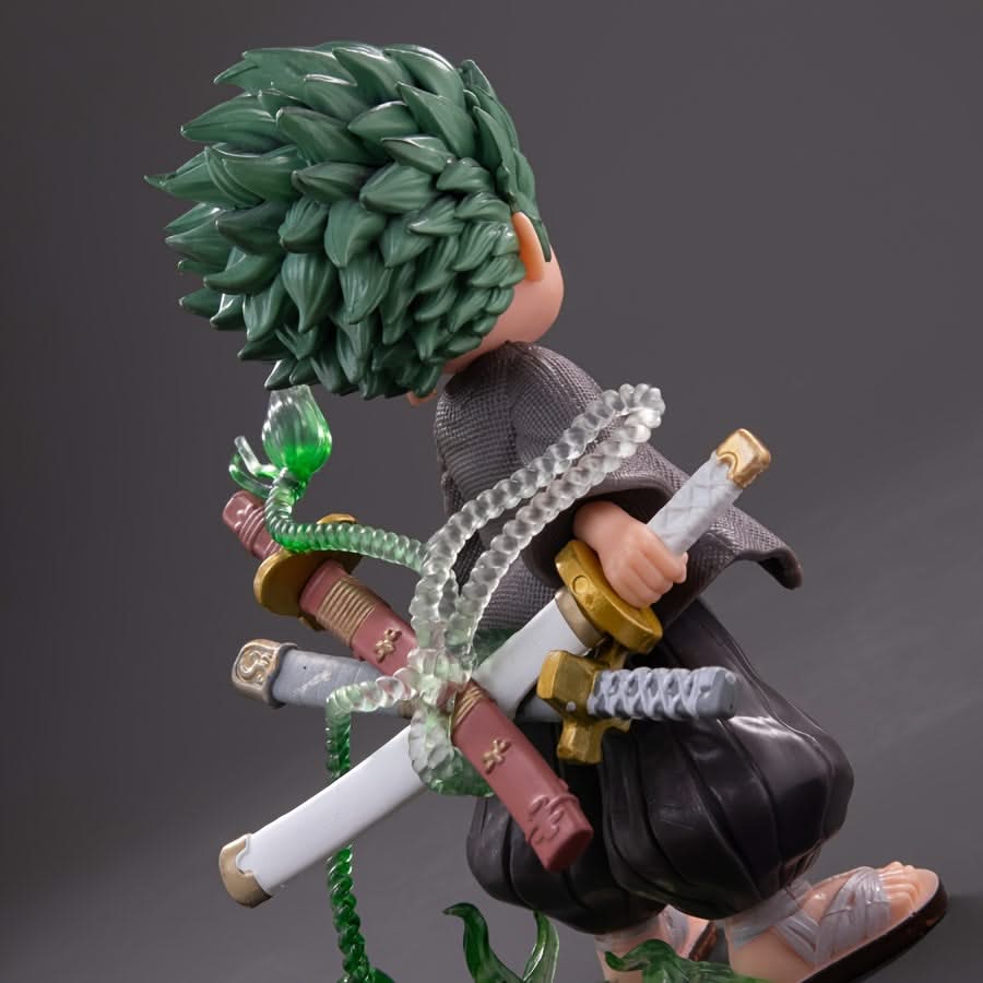 Bandai Zoro Anime Figure - PVC Collectible for Home Decor & Gifts