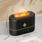 7-Color Flame Humidifier – USB Aromatherapy Diffuser for Travel & Home