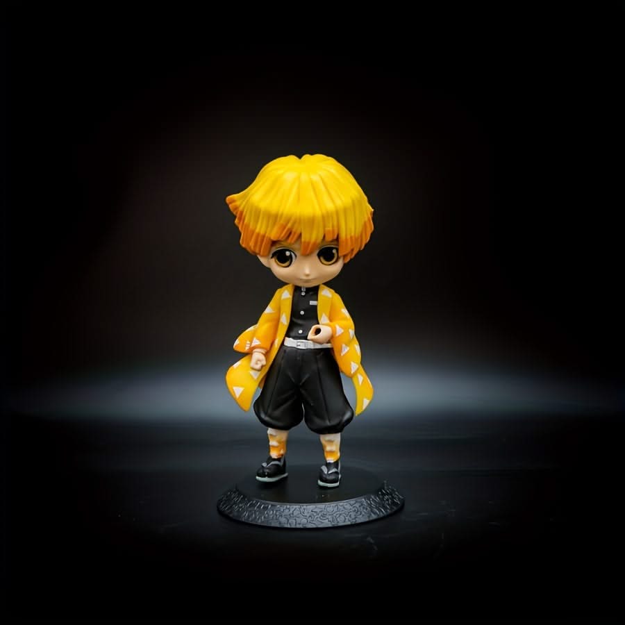 Demon Slayer Chibi Action Figure Set | Premium Desktop Collectible Miniatures