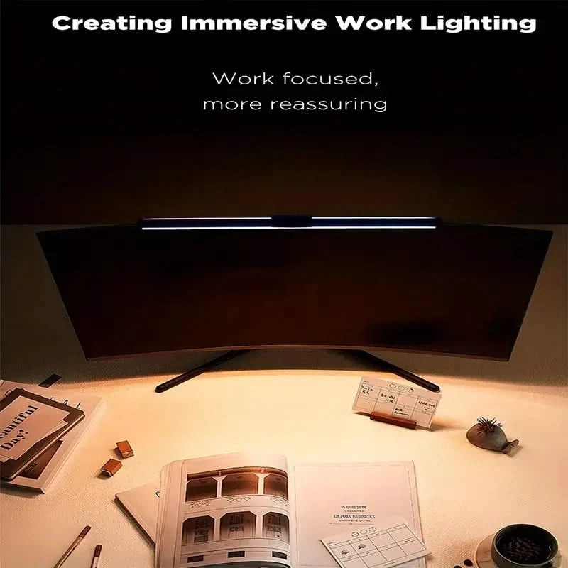 Hanging LED Screen Lamp - Eye Care, Aluminum Design