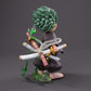 Bandai Zoro Anime Figure - PVC Collectible for Home Decor & Gifts