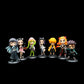 Demon Slayer Chibi Action Figure Set | Premium Desktop Collectible Miniatures