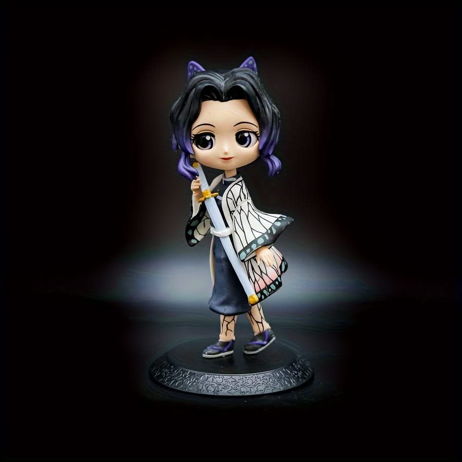 Demon Slayer Chibi Action Figure Set | Premium Desktop Collectible Miniatures
