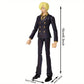 BANDAI One Piece Sanji Anime Figure - Movable Doll Model for Fans