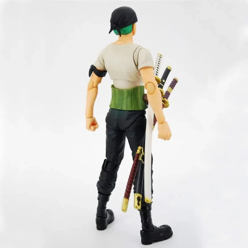 Roronoa Zoro One Piece PVC Action Figure- 18cm Articulated Collectible