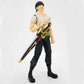Roronoa Zoro One Piece PVC Action Figure- 18cm Articulated Collectible