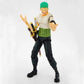 Roronoa Zoro One Piece PVC Action Figure- 18cm Articulated Collectible