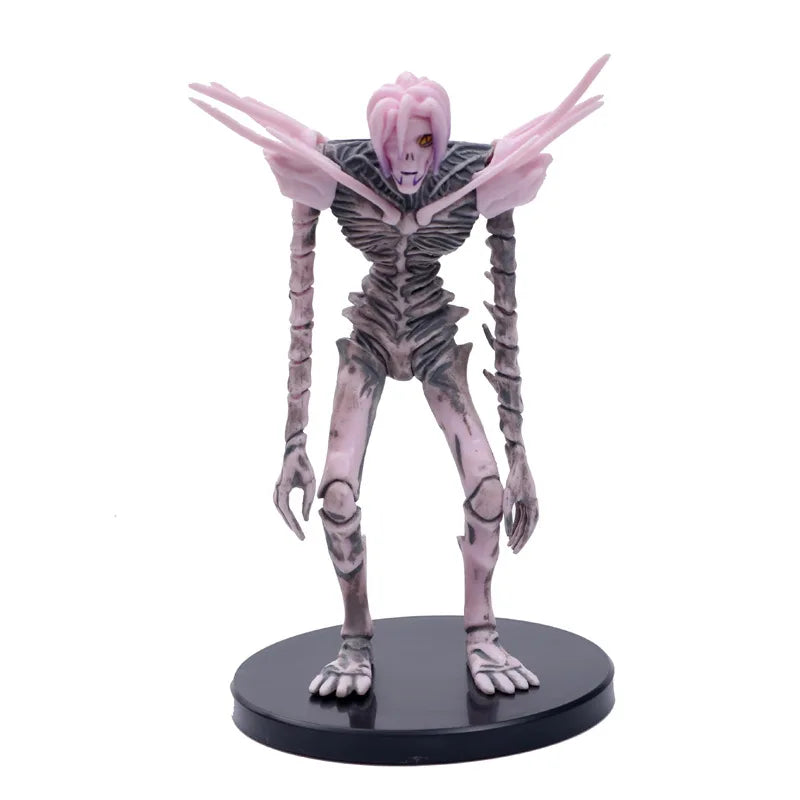 Death Note Ryuk & Light Yagami 24cm PVC Anime Figure – Bandai Collectible Statue - REM PINK - No box