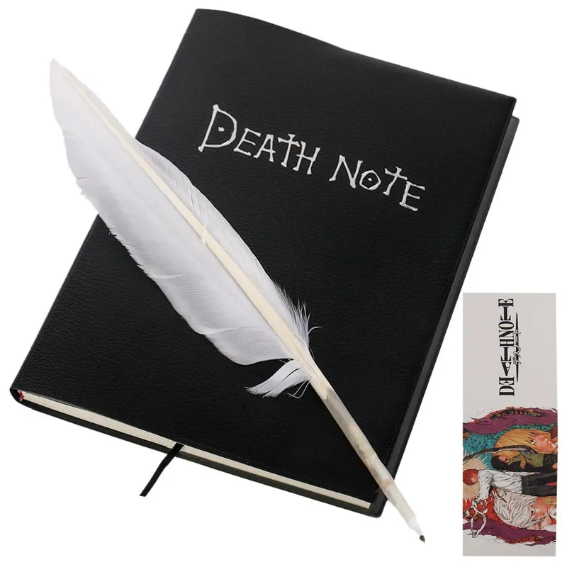 Death Note Collector’s Edition Notebook & Feather Pen Set (8-Piece) - E072007-Notebook-1pc - China Mainland