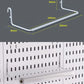 Wall-Mounted No-Punch Storage Board for Gaming Room, Study, Living Room