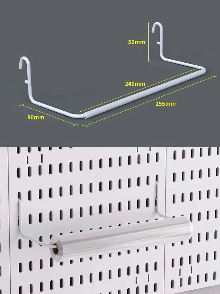 Wall-Mounted No-Punch Hole Board for Study, Living & Gaming Rooms