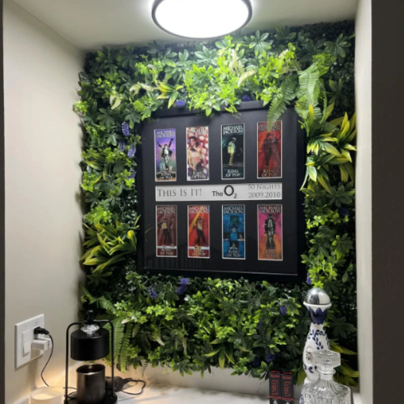 Artificial Boxwood Grass Wall Panel – Fake Plant Vertical Garden Backdrop for Home, Patio Privacy Fence & Wedding Decor - Product Photo 5
