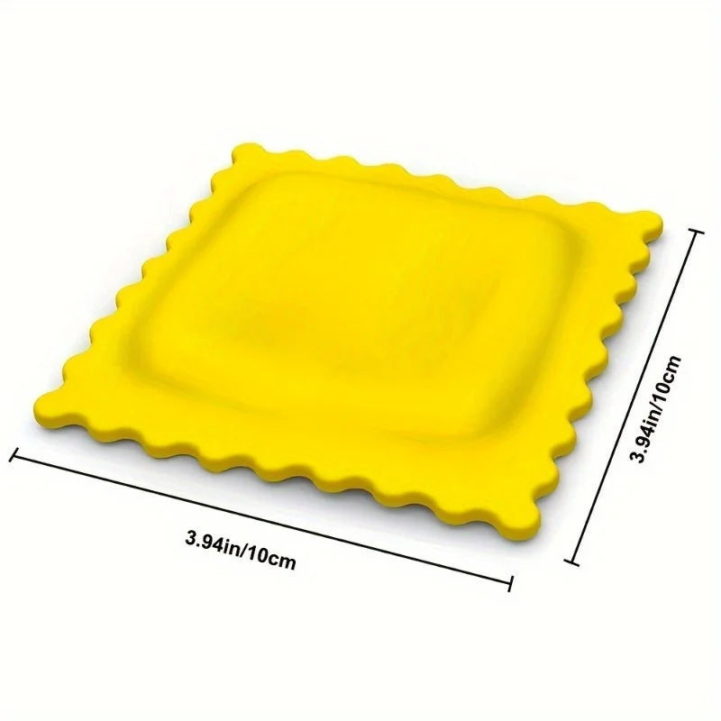Cartoon Biscuit Kitchen Spoon Rest Tray – Heat Resistant Utensil Placemat & Countertop Protector - Product Photo 3