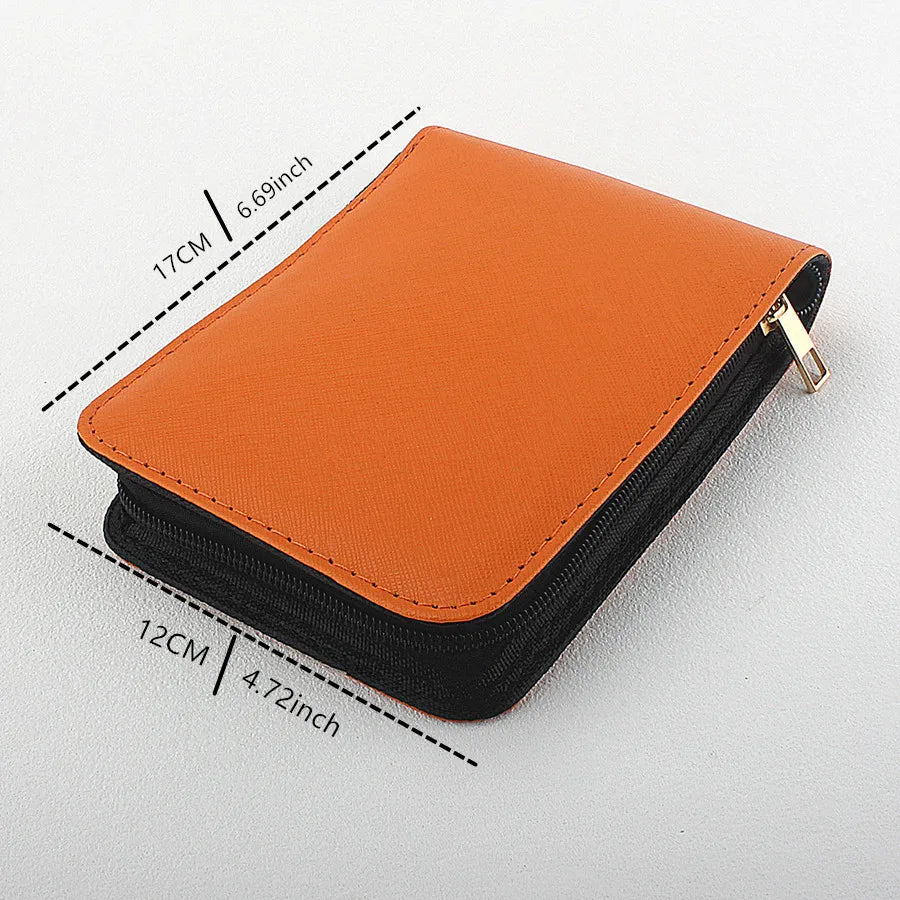 12-Slot Leather Fountain Pen Protective Case - 12-2