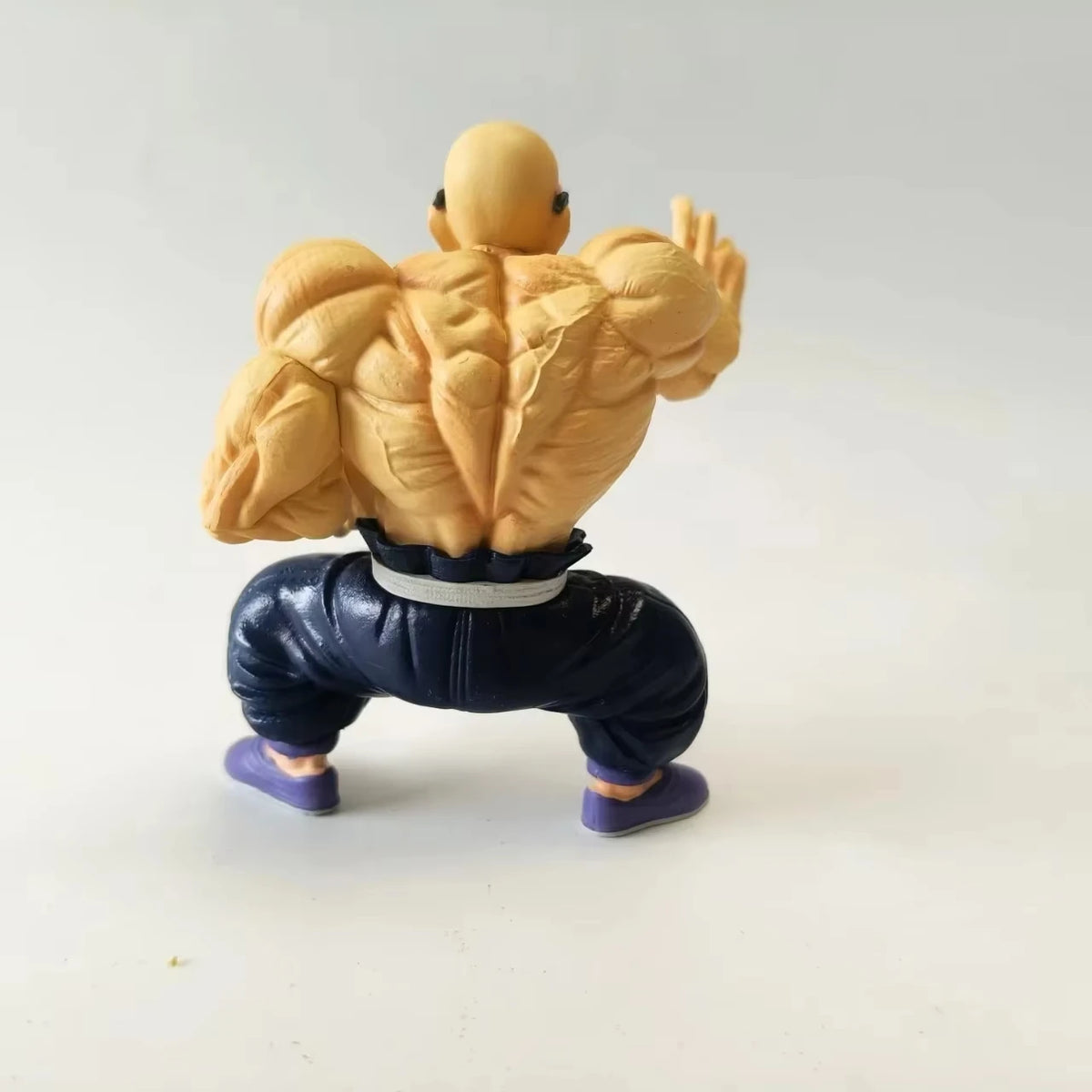 Bandai Dragon Ball Z Master Roshi MAX Power Muscle Strengthening Form Anime Action Figure – PVC Collectible Statue Model Toy for DBZ Fans - Product Photo 4