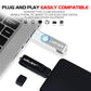 128GB USB 3.0 Type-C Flash Drive – High Speed Pen Drive with Keychain