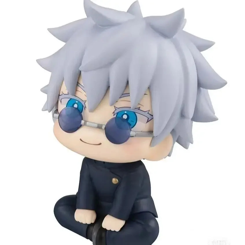 Bandai 12cm Jujutsu Kaisen Anime Action Figure – Gojo Satoru, Geto Suguru, Toji Fushiguro - Q Gojo Satoru