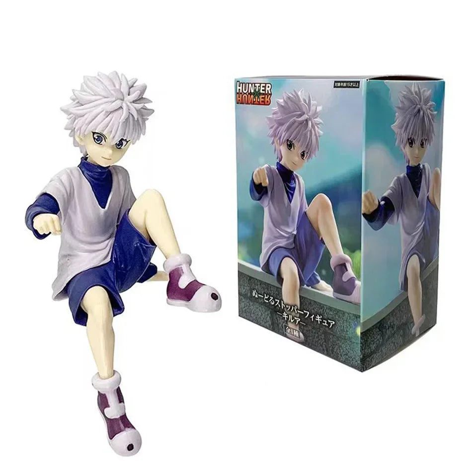 Takara Tomy 14cm Hunter × Hunter Hisoka Morow Noodle Stopper Anime Figure – Phantom Troupe Sitting PVC Model Statue for Noodle Lids & Desk Decor - With Box 1 - China Mainland