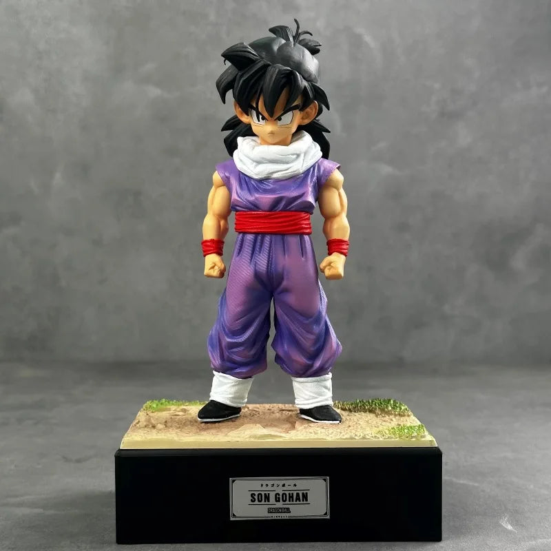 Bandai Dragon Ball Z Son Gohan & Krillin Anime Action Figure – Remastered PVC Collectible Statue Model Toy for DBZ Fans & Desk Display - Product Photo 3