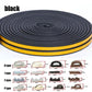 Self-Adhesive Acoustic Rubber Foam Door Insulation Seal Strip Weatherstrip