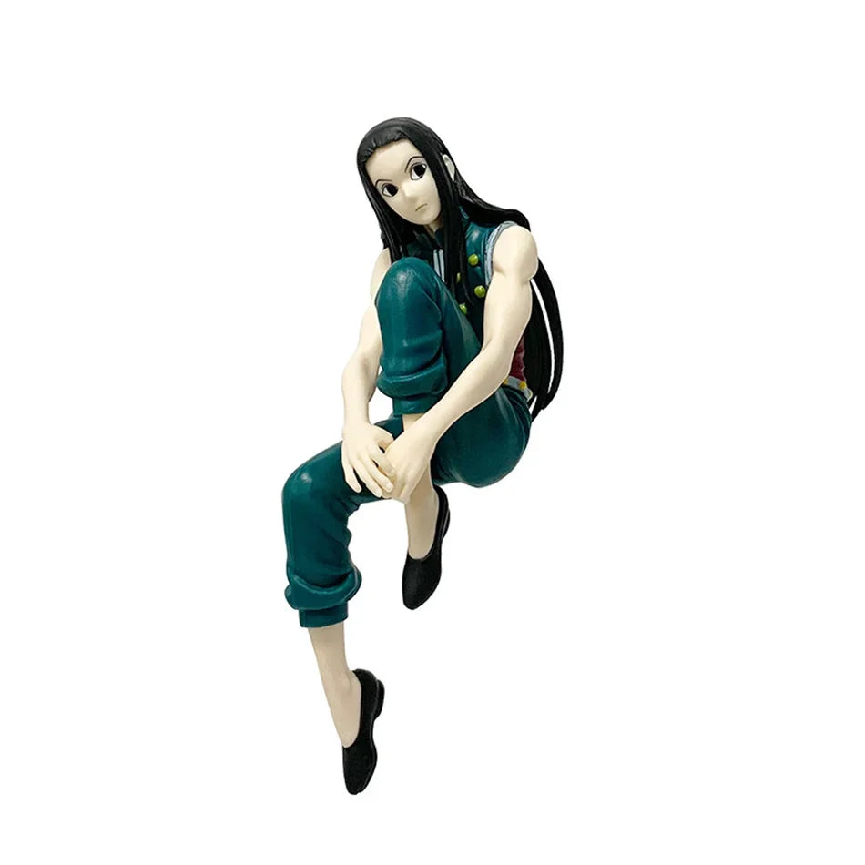 Takara Tomy 14cm Hunter × Hunter Hisoka Morow Noodle Stopper Anime Figure – Phantom Troupe Sitting PVC Model Statue for Noodle Lids & Desk Decor - No box 2 - China Mainland