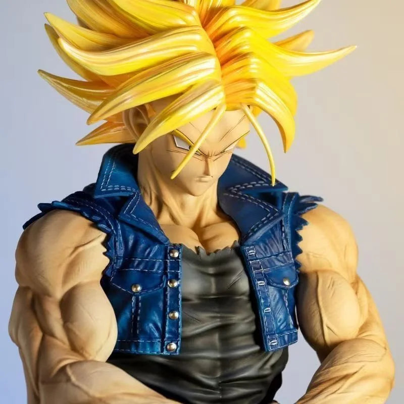 Bandai 25cm Dragon Ball Z Future Trunks Action Figure – 1/6 Scale PVC Collectible Model Statue with Sword for DBZ Fans & Desk Display - Product Photo 6