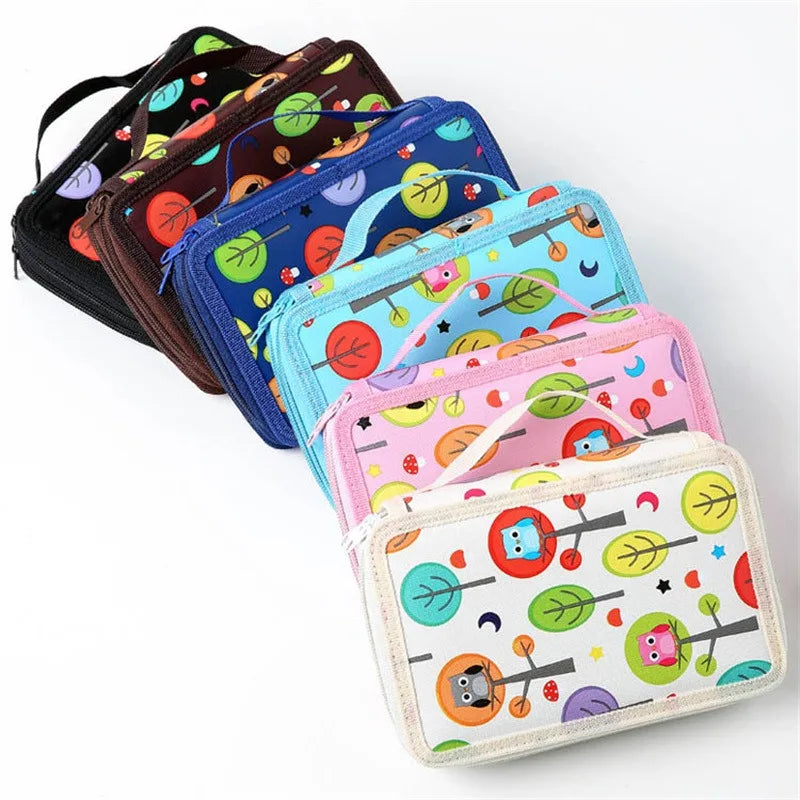 Multi-Slot Art Sketch Pencil Case (32/52/72 Slots) - Product Photo 1
