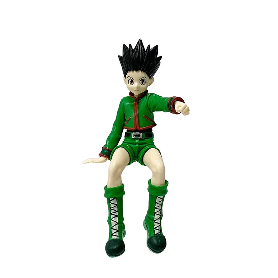 Takara Tomy 14cm Hunter × Hunter Hisoka Morow Noodle Stopper Anime Figure – Phantom Troupe Sitting PVC Model Statue for Noodle Lids & Desk Decor - No box - China Mainland