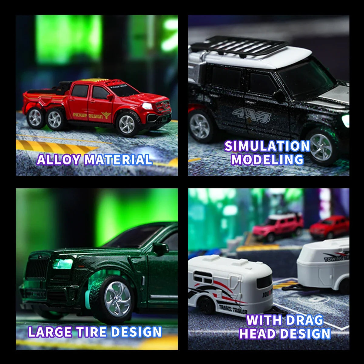 1/64 Mini Alloy Remote Control Car JZ06 – Portable Pocket RC Vehicle with 60-Min Work Time, 3.7V Battery & CE Certification - Product Photo 6