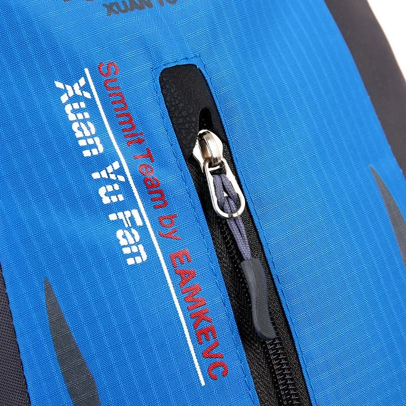 High-quality Nylon Waterproof Travel Backpack Men and Women Mountaineering Travel Bag Hiking Backpack Outdoor Sports Schoolbag - Product Photo 5