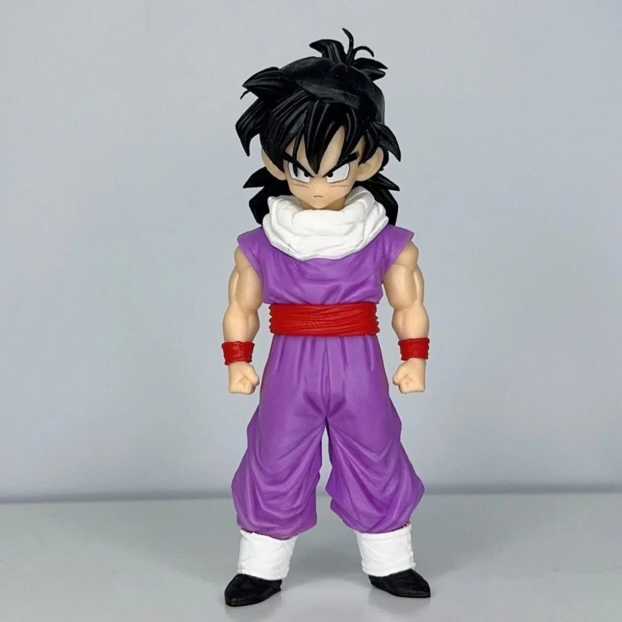 Bandai Dragon Ball Z Son Gohan & Krillin Anime Action Figure – Remastered PVC Collectible Statue Model Toy for DBZ Fans & Desk Display - no box 17cm