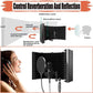 Professional Microphone Isolation Shield – Studio Sound Absorption Foam