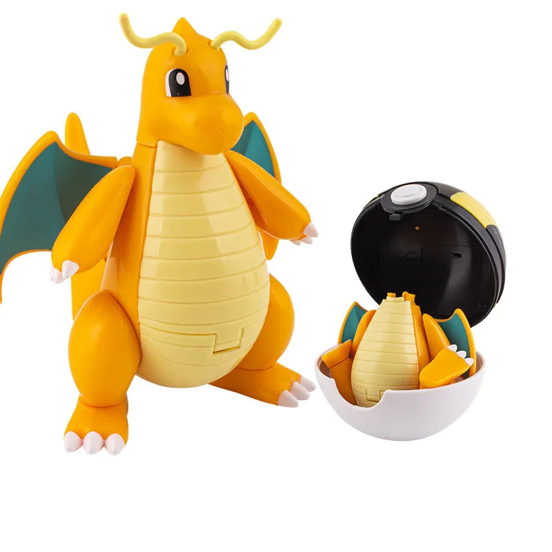 Takara Tomy Pokémon Action Figure & Pokeball Set – Pikachu, Charizard & Gyarados Statue - Product Photo 5