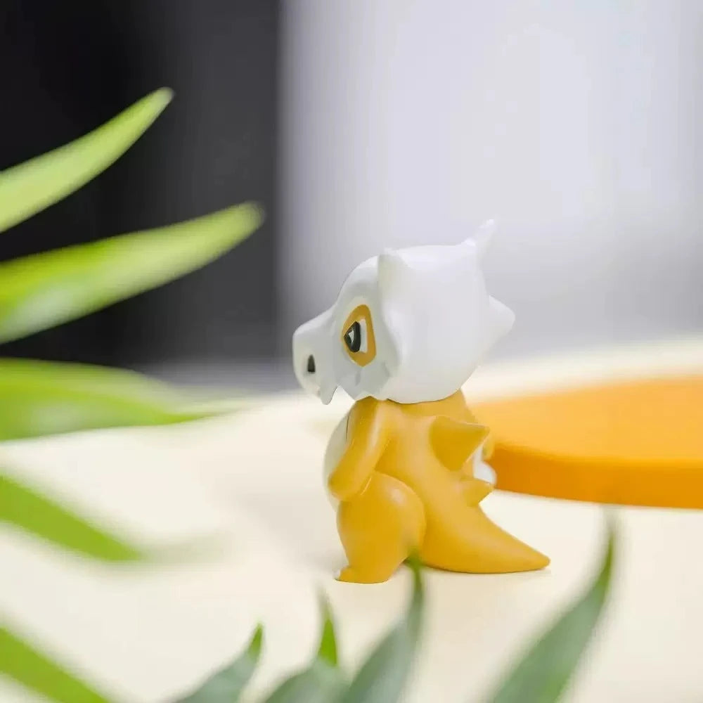 Potdemiel 8cm Pokémon Cubone (Caracalla) Mini Anime Figure – Cute PVC Model Toy for Desktop, Car Dashboard Decor & Festival Gift - Product Photo 3