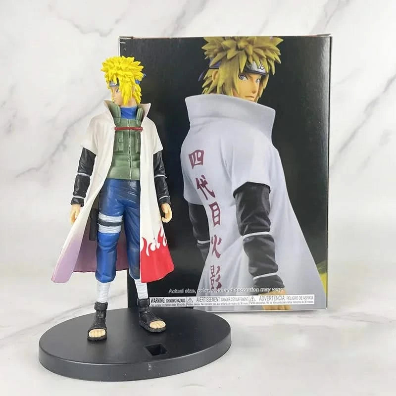 Bandai Naruto Shippuden Figures - Uchiha Sasuke, Kakashi, Minato