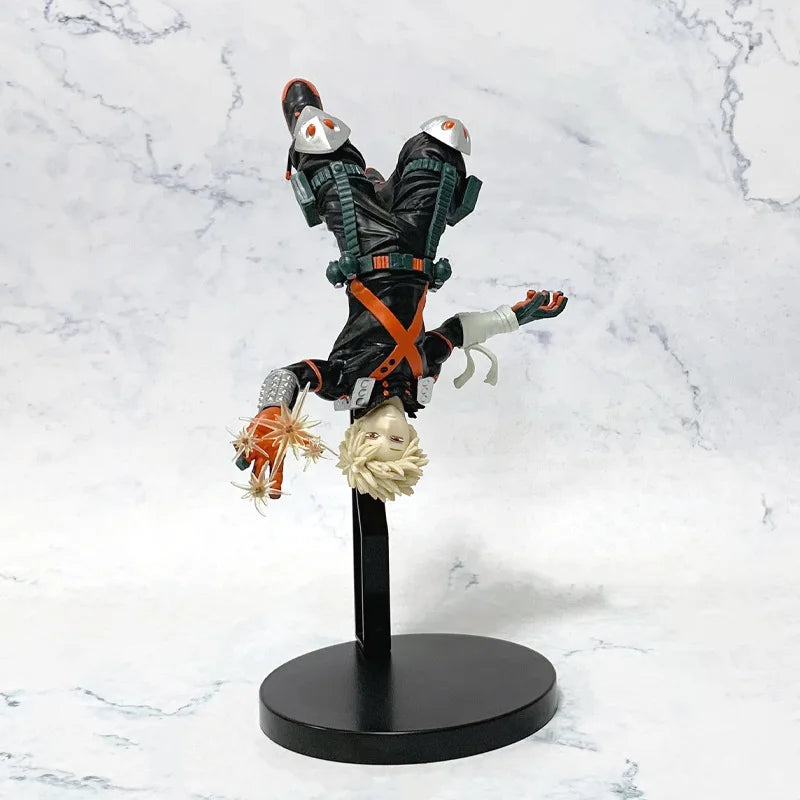 Genuine Bandai Banpresto 23cm My Hero Academia Season 7 Katsuki Bakugo Anime Action Figure – 1/12 Scale PVC Collectible Model Statue - No box